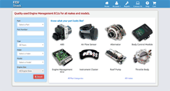 Desktop Screenshot of ecu-stock.com